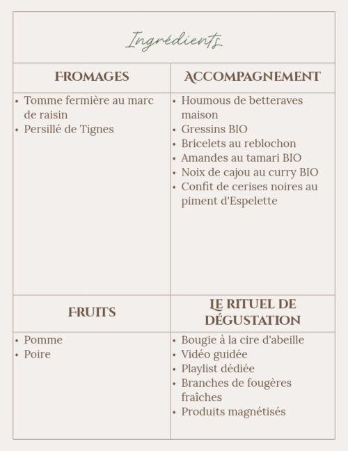 ingredient brise doree Beltaine